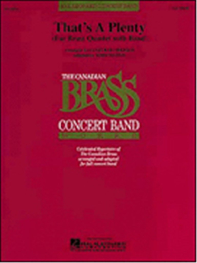 That's A Plenty ( For Brass Quintet With Band )